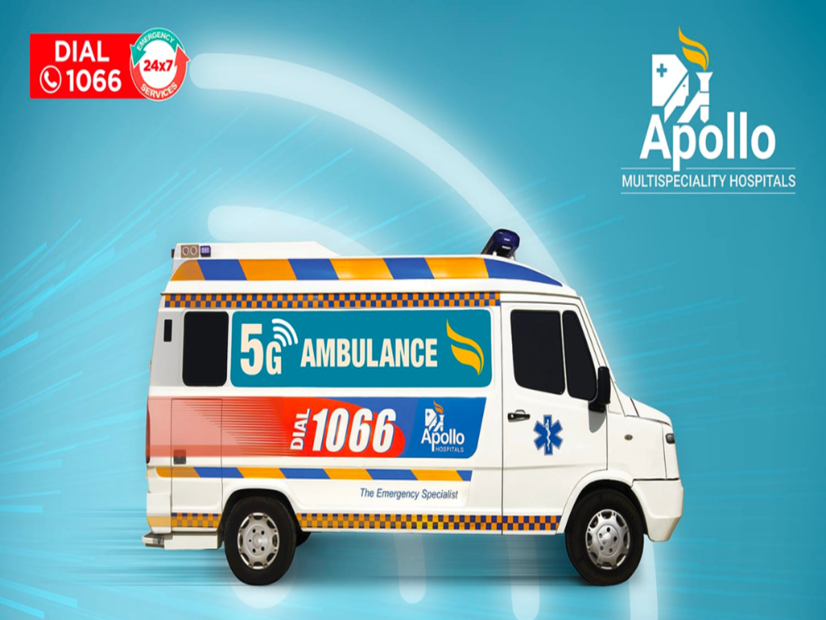 Apollo launches India’s first 5G-connected ambulance service