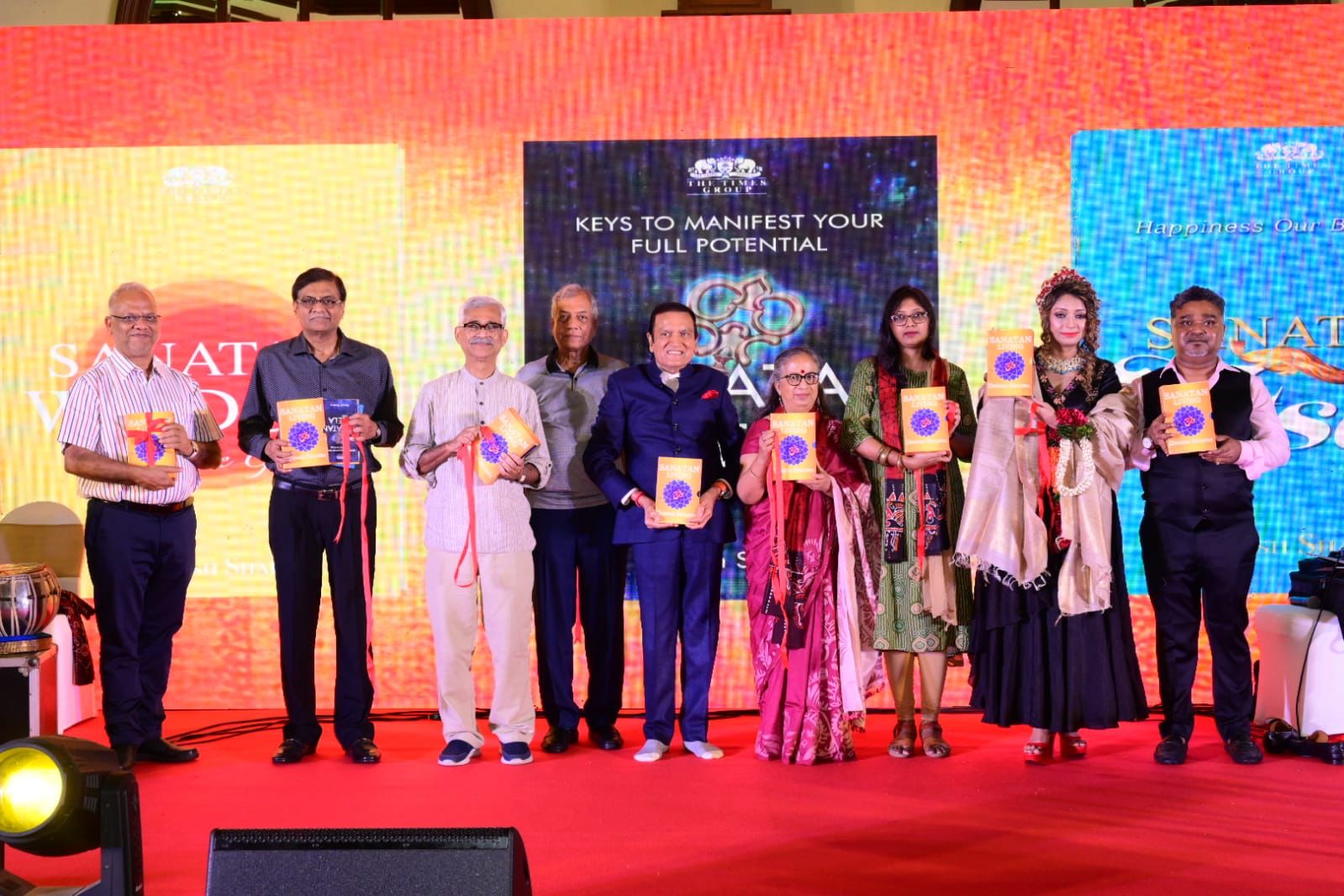 Dr Dinesh Shahra launches his book series on Sanatan Living