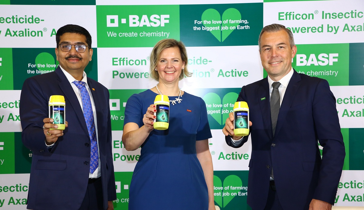 BASF launches Efficon® Insecticide in India to combat crop pests, revolutionizes farming practices