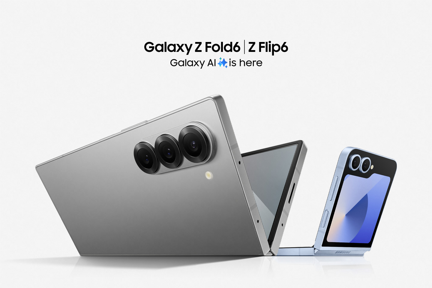 Samsung Launches New Foldable Phones Galaxy Z Fold6 and Z Flip6 to