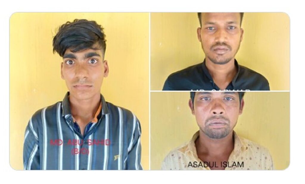 Three Bangladeshis arrested for illegal entry into India