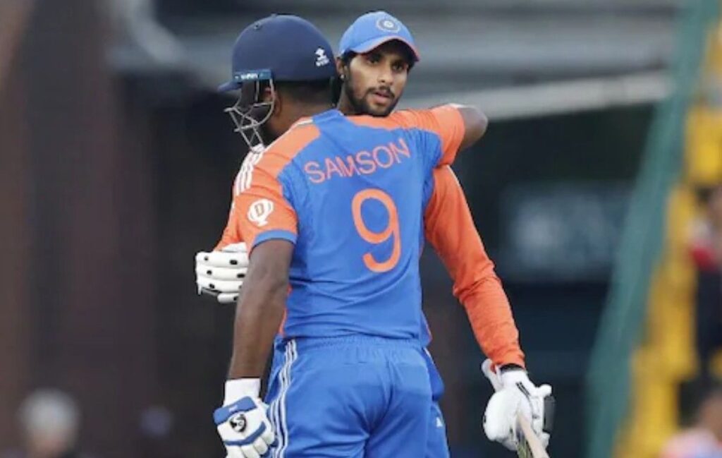 In T20I cricket history Samson and Tilak record highest partnership for India