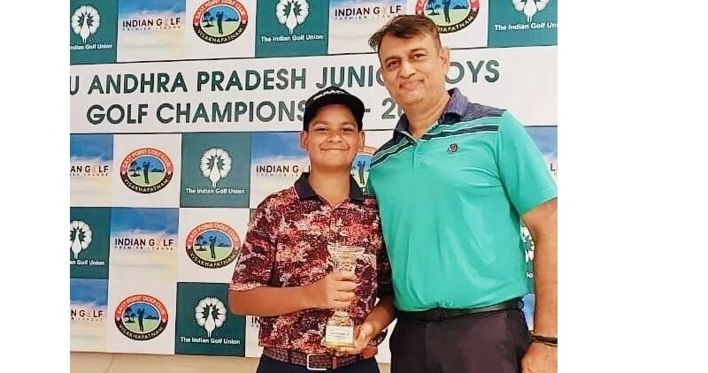 Kolkata’s rising golf star Aranyak Chakraborty shines in the Indian golf circuit