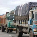 In West Garo Hills, Meghalaya police seize fifteen overloaded Bhutanese trucks