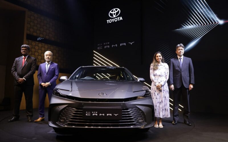 Toyota Kirloskar Motor Unveils the All-New Camry Hybrid EV