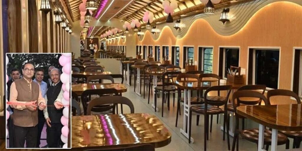 NF Railway launches a new rail coach restaurant at the Uzan Bazar 