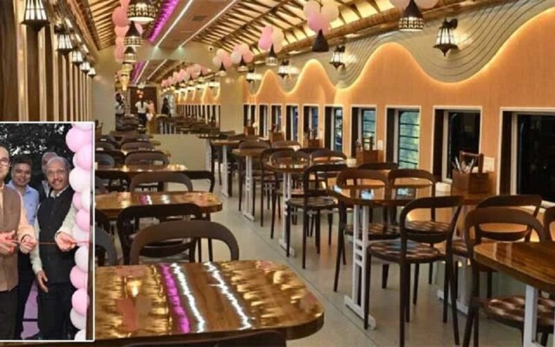 NF Railway launches a new rail coach restaurant at the Uzan Bazar 