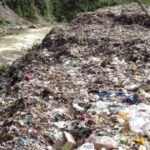 Siliguri residents protest against garbage dumping from Sikkim