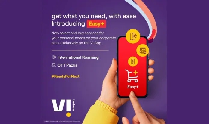 Vi Business revolutionizes corporate telecom services with Easy+ for personaluse