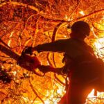  Southern California Wildfires Intensify Due to Strong Santa Ana Winds