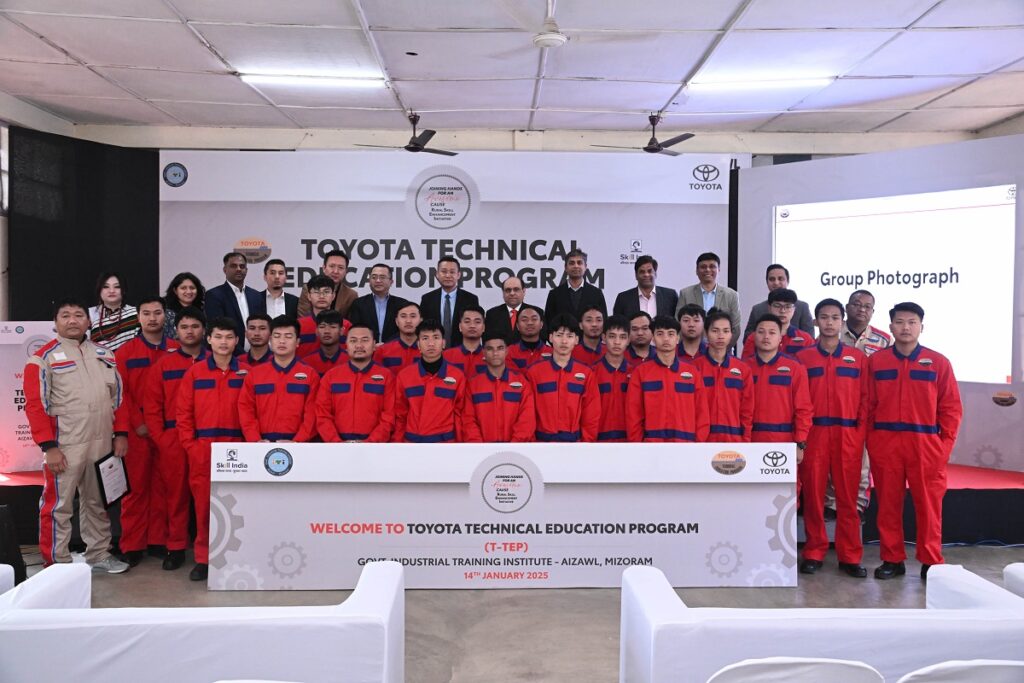 Toyota Kirloskar Motor launches T-TEP and STAR scholarship program in Mizoram to foster skill development