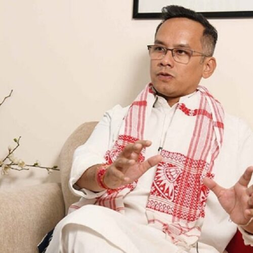 Gaurav Gogoi urges action on China’s hydropower dam project