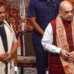 The Assam CM meets with Amit Shah to get advice for the next big business summit