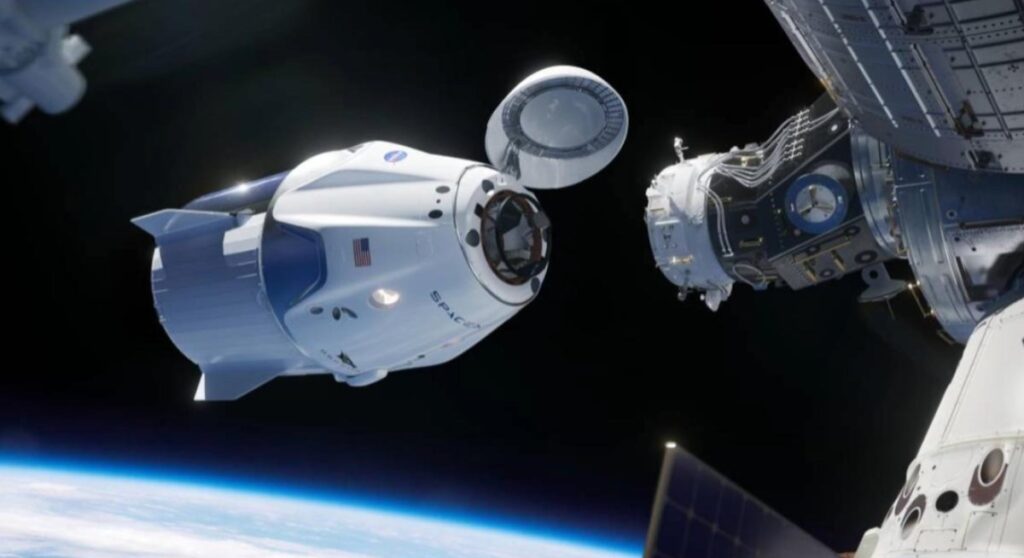 SpaceX Capsule Docks with ISS to Retrieve Stranded Astronauts