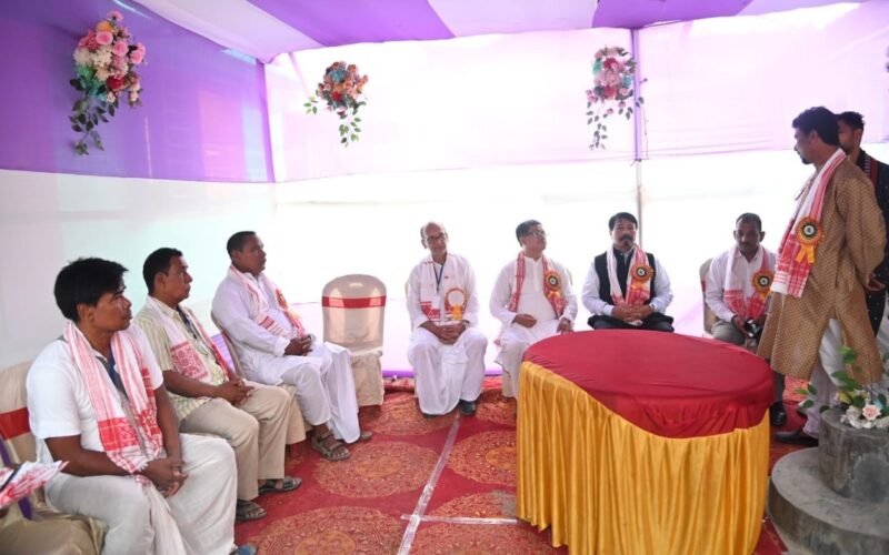 Atul Bora attends in the 50th anniversary celebration of Rongamati Cooperative Society