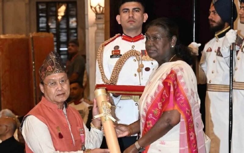 Naren Gurung honoured with Padma Shri