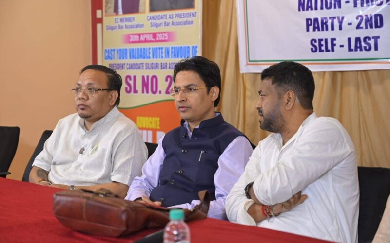 Raju Bista calls for urgent infrastructure overhaul at Siliguri court