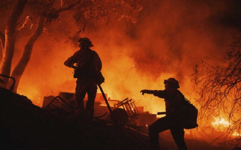 California Battles Historic Wildfires Amid Record Heatwave