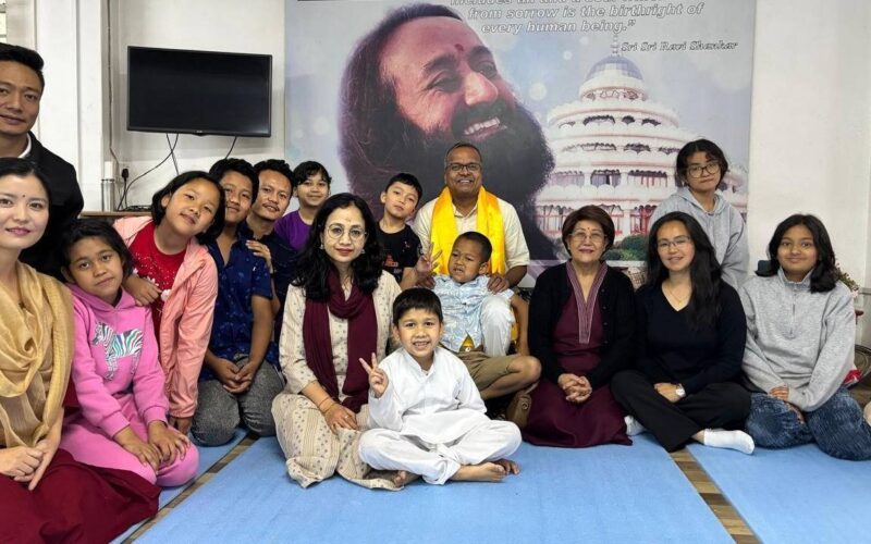 Art of Living’s Gangtok event promotes mental well-being in children