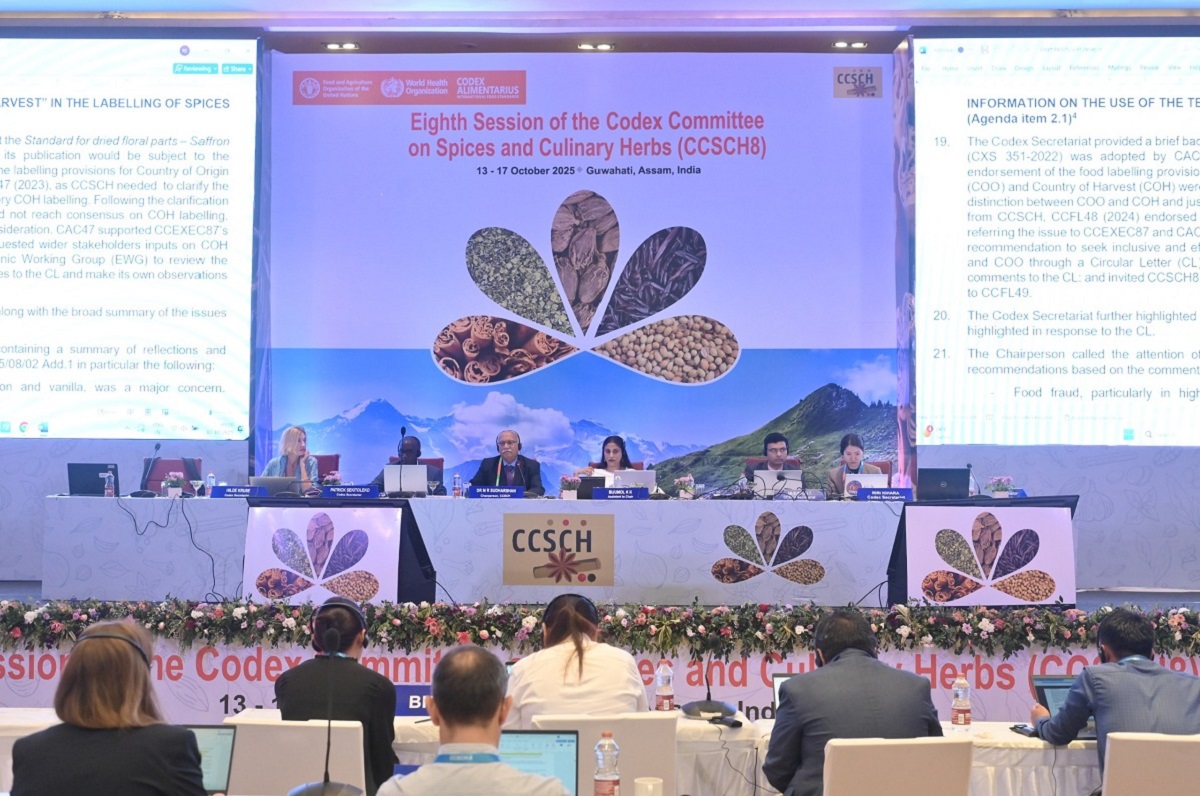 Codex Ccsch India hosts CCSCH8, sets global standards for vanilla, coriander and ...
