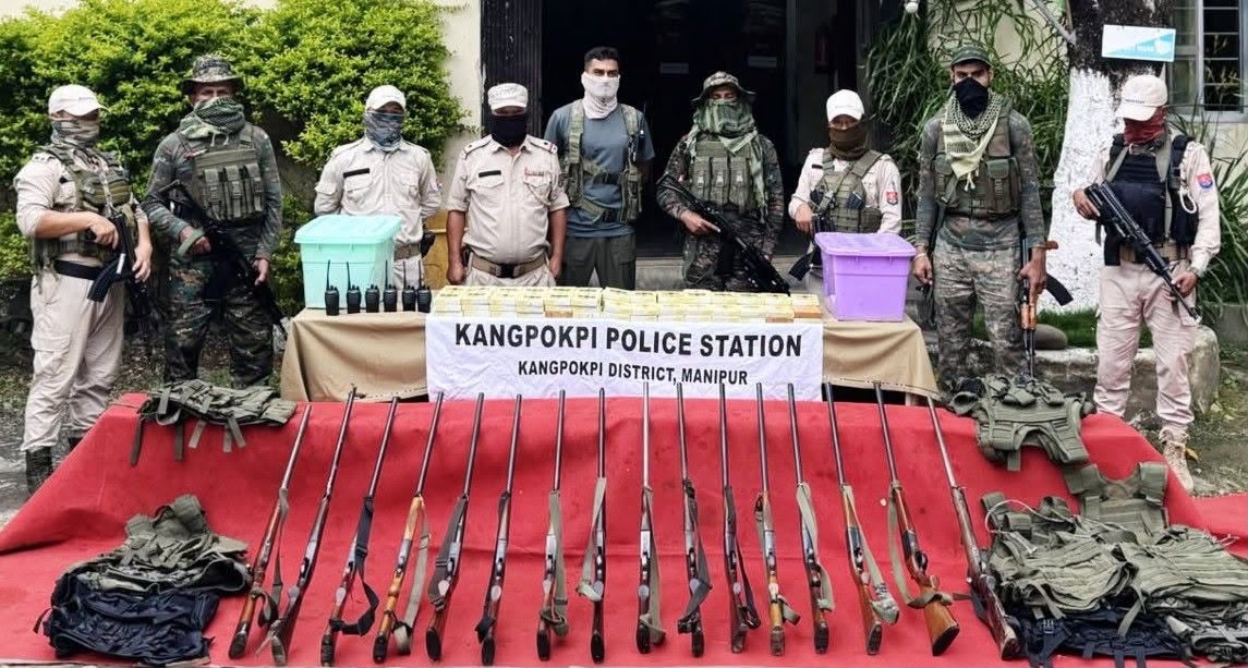 Crackdown on Unverified Arms Continues Across Vulnerable Districts of Manipur
